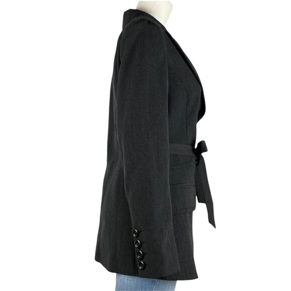 NANETTE LEPORE Grey Blazer 10 - Picture 4 of 12